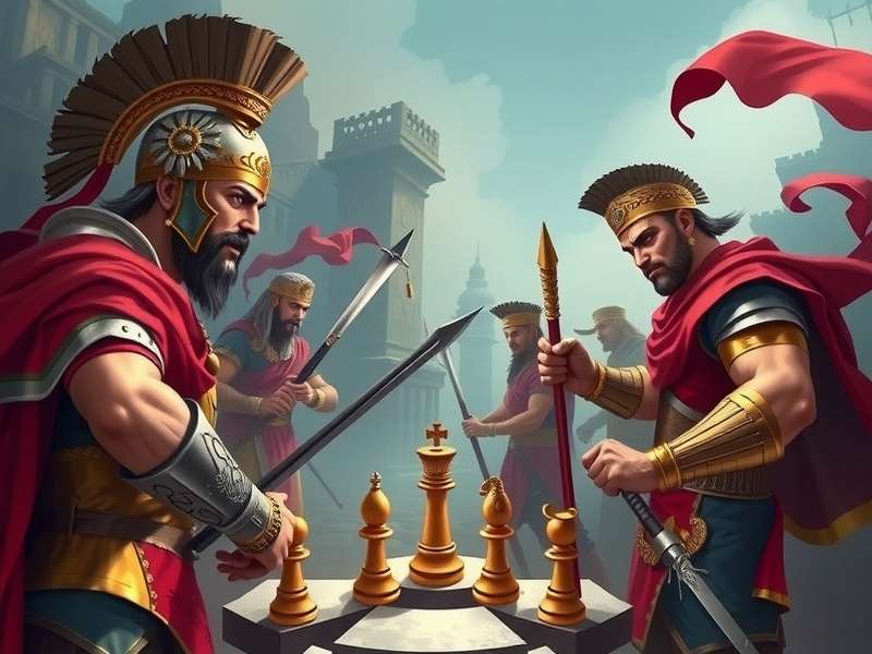 Sikh Chess Gladiator Emperor Game Banner